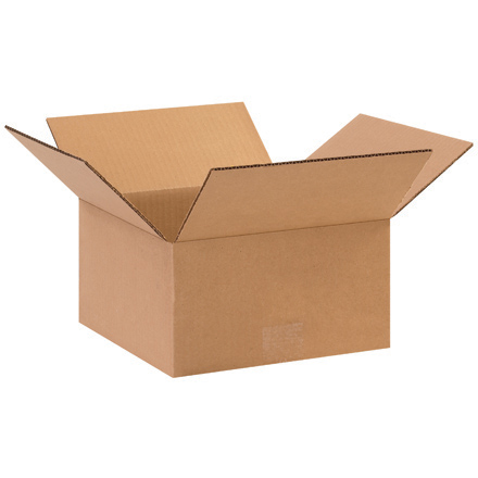 10 x 10 x 5" Flat Corrugated Boxes