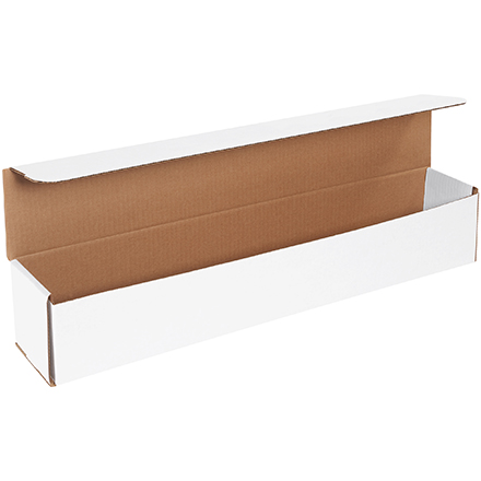 24 x 4 x 4" White Corrugated Mailers