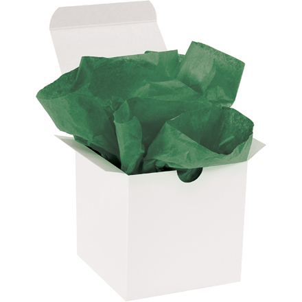 20 x 30" Holiday Green Gift Grade Tissue Paper