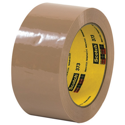2" x 55 yds. Tan Scotch<span class='rtm'>®</span> Box Sealing Tape 373